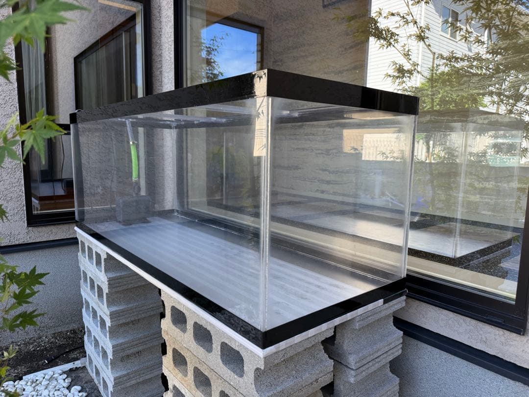 ももだい　アクリル水槽　1200×450×450