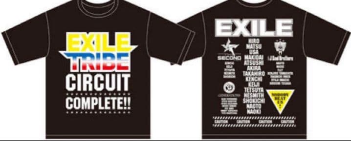 ★セットへ　EXILE TRIBE CIRCUIT Tシャツ