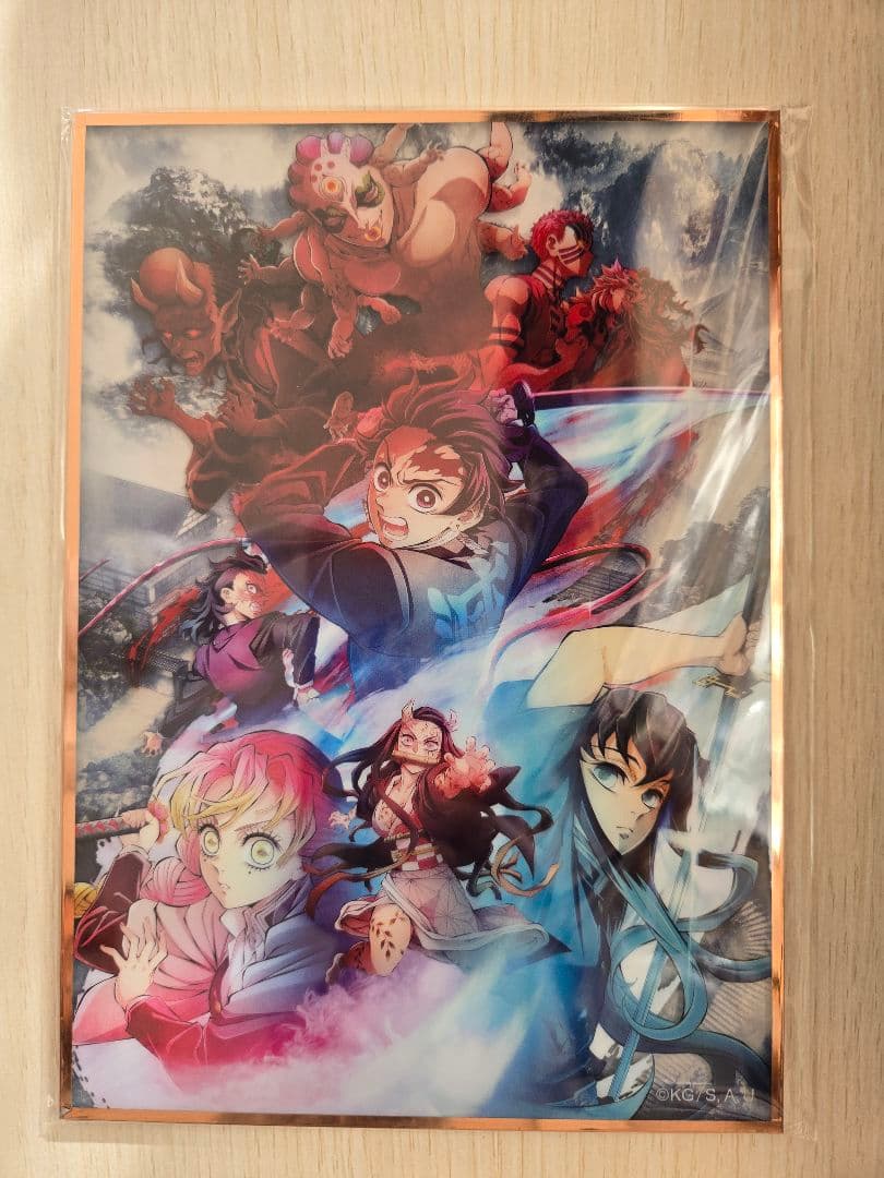 鬼滅の刃 鬼滅シアター キービジュアルアクリル色紙