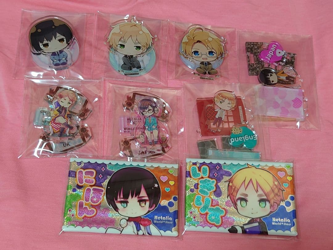 ヘタリア 日本 イギリス アメリカ グッズまとめ売り