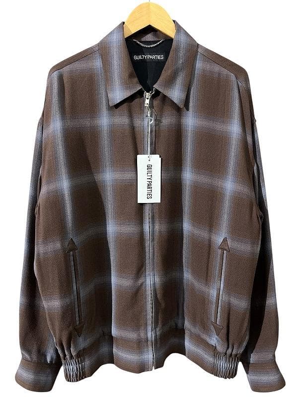 専用　XL 24SS ワコマリア 50s オンブレチェック レーヨン ジャケット