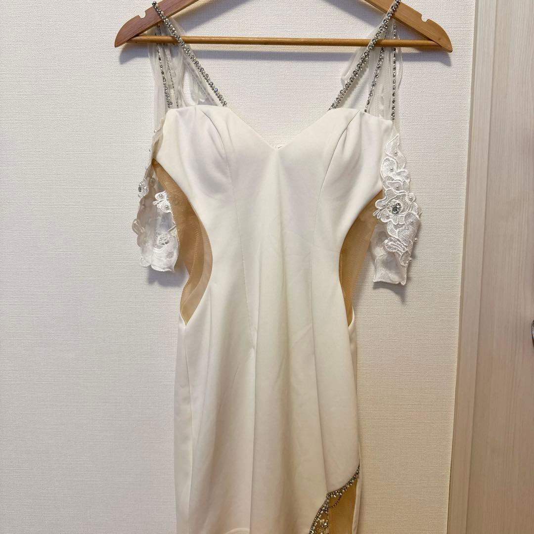 ANGEL R ホワイトミニドレス