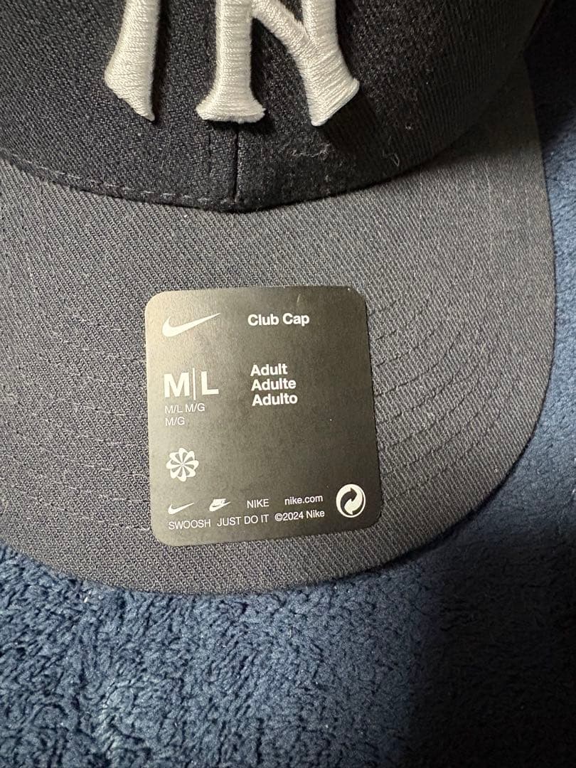 3house着用 NIKE ニューヨーク・ヤンキース　CLUB CAP NAVY