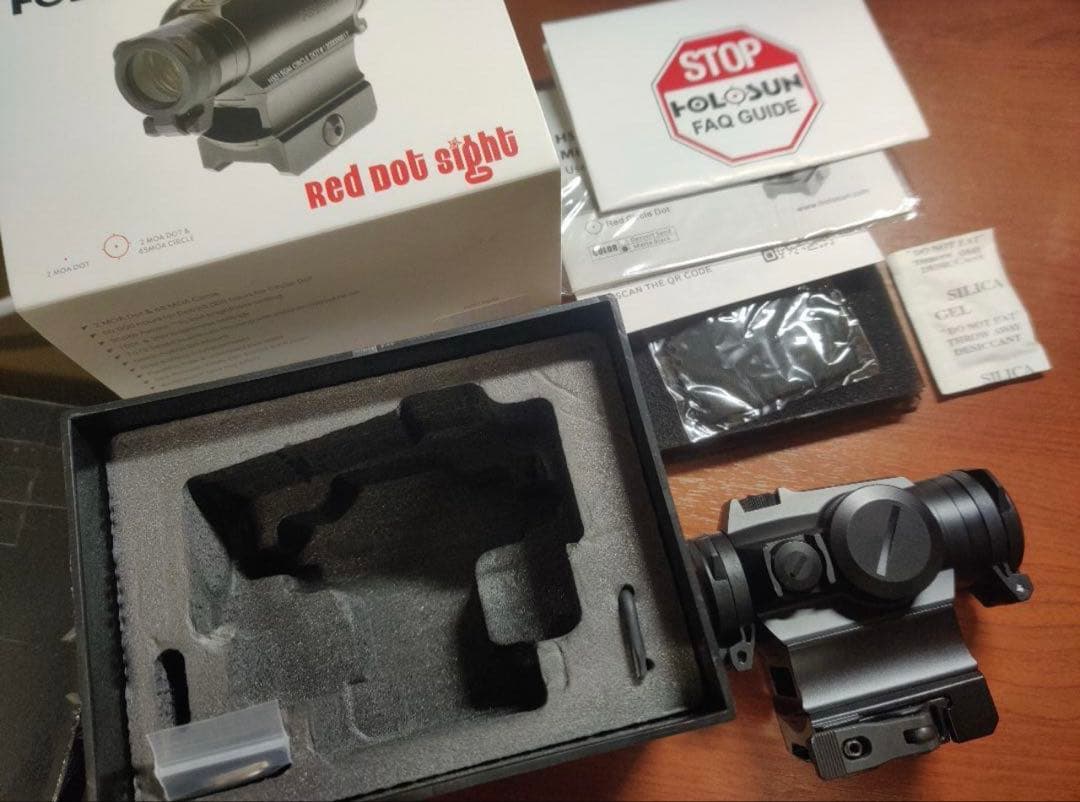 HOLOSUN HS515GM ドットサイト　実物