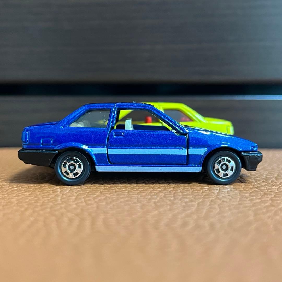 日本製トミカNo.67トヨタ スプリンタートレノ 2ドア 2台セット