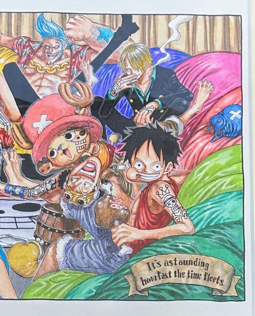 ONE PIECE ワンピース 複製原画 11 It's 額装高精細複製原画