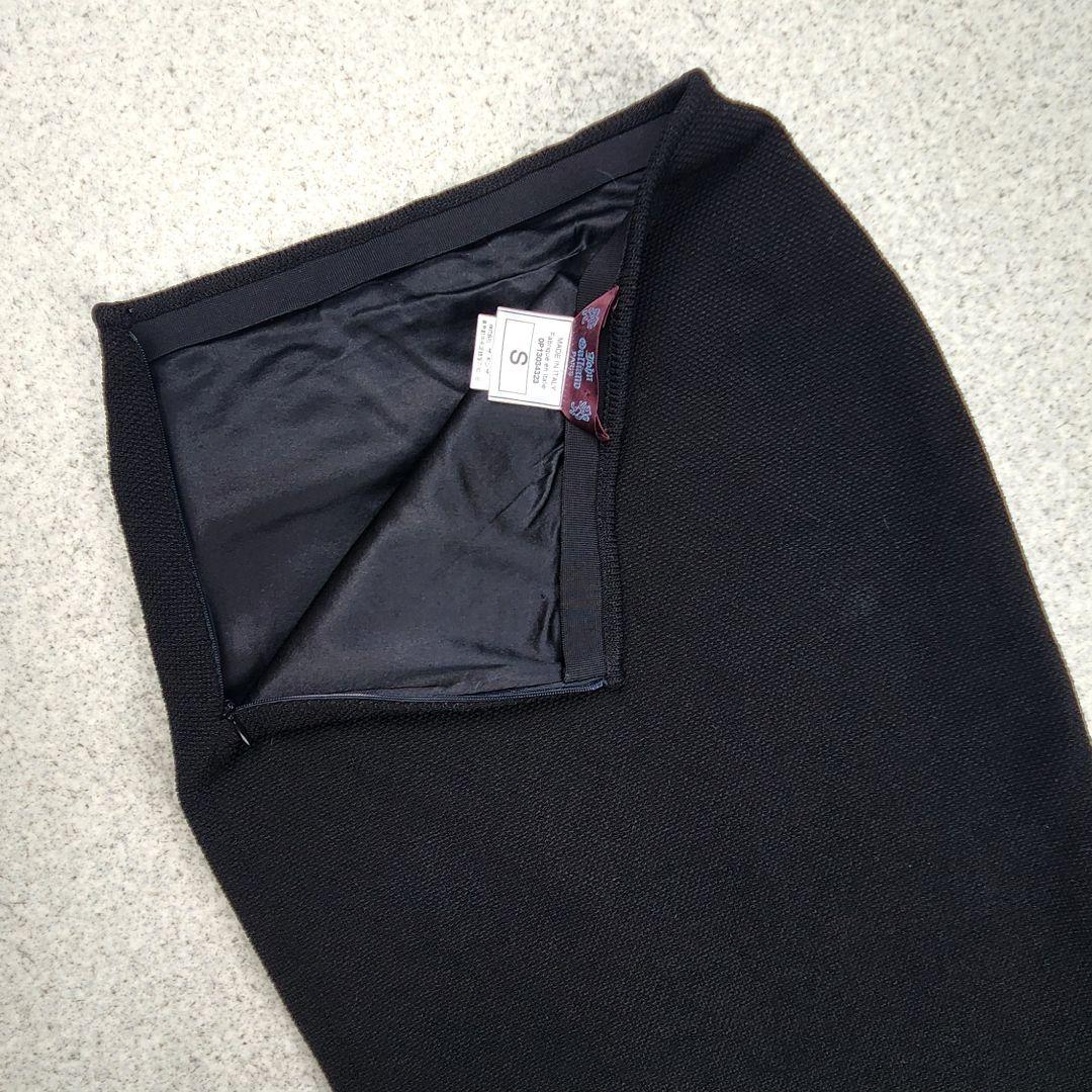 ジョンガリアーノ✨ ニット タイトスカート イタリア製 Sサイズ 黒