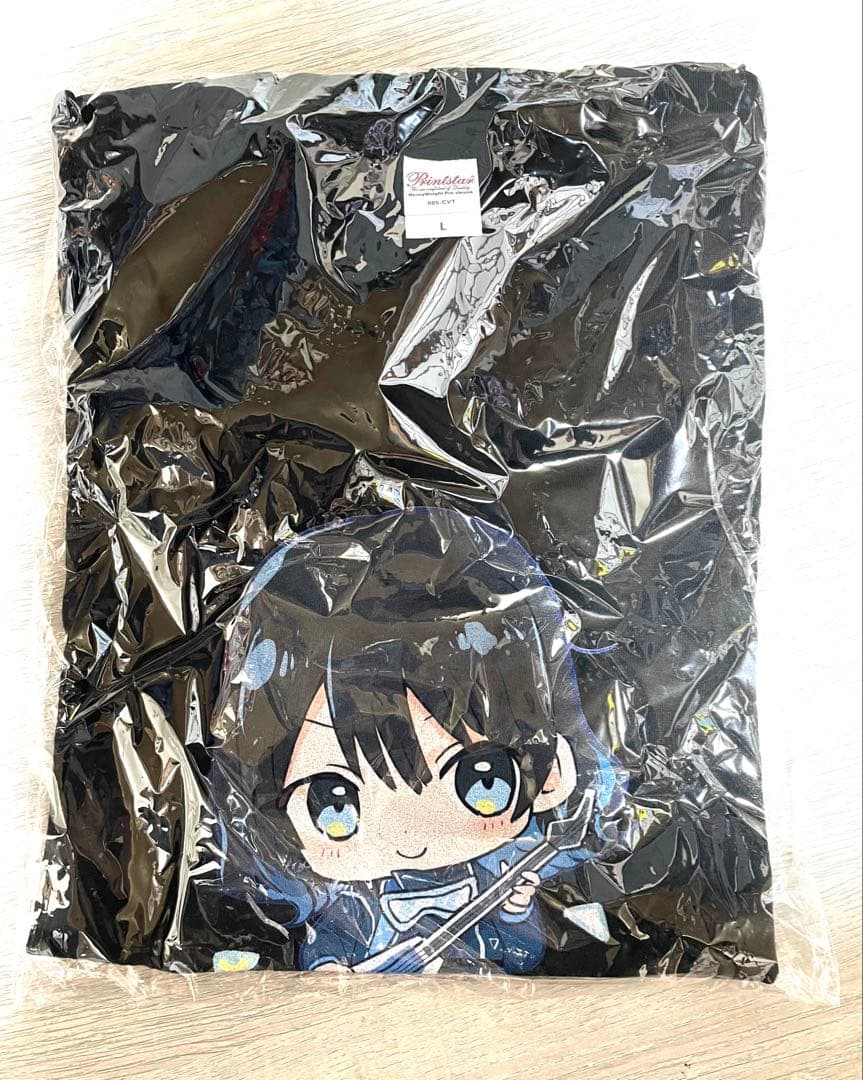 HAGANE よしださくら×海ばたり Tシャツ黒サイズＬ