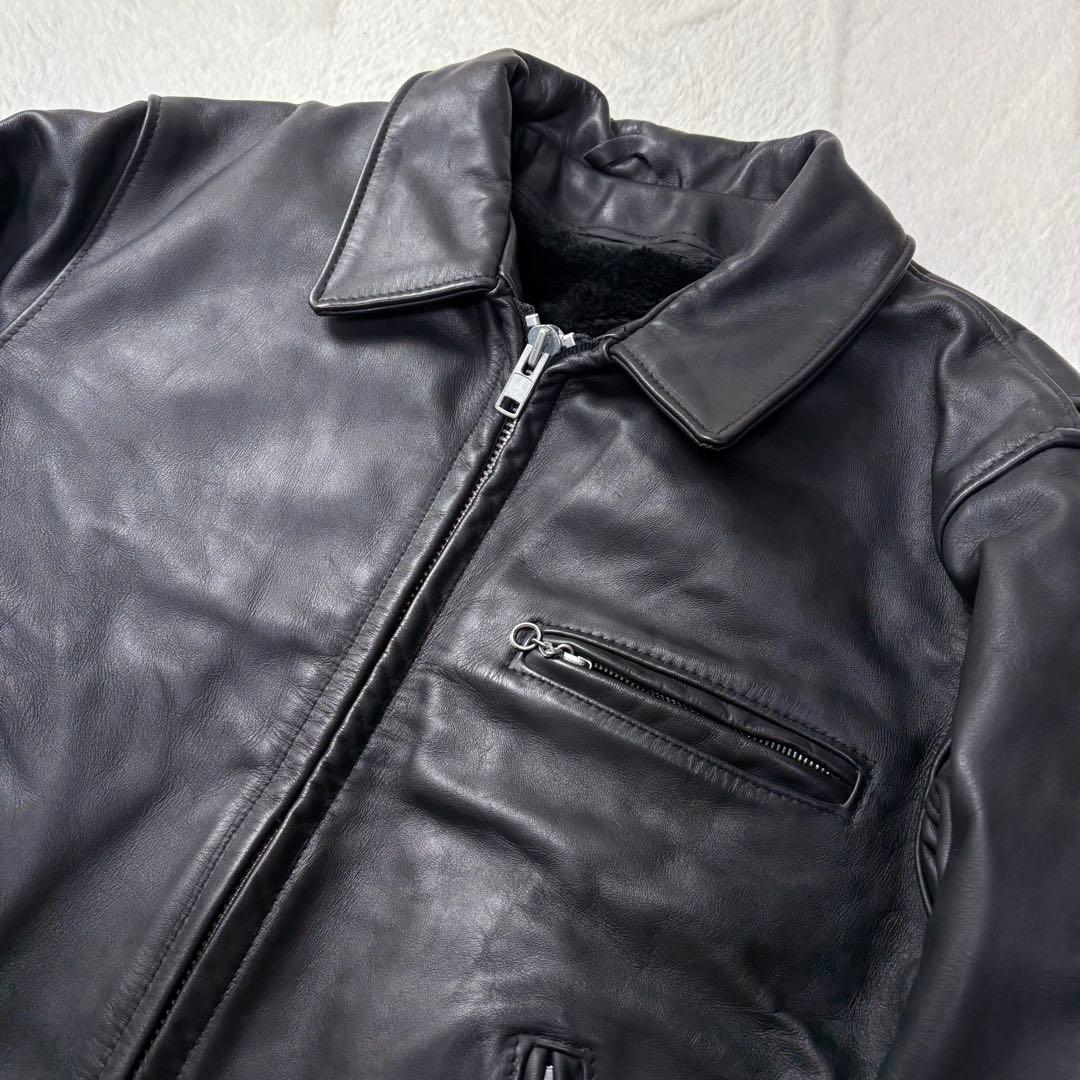 美品 SIZE40 SCHOTT 643E ライダースジャケット USA製