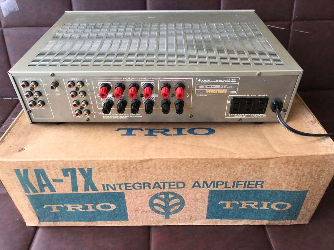 TRIO（トリオ）インテグレーテッドアンプ「KA-7X」新品未使用(J69)