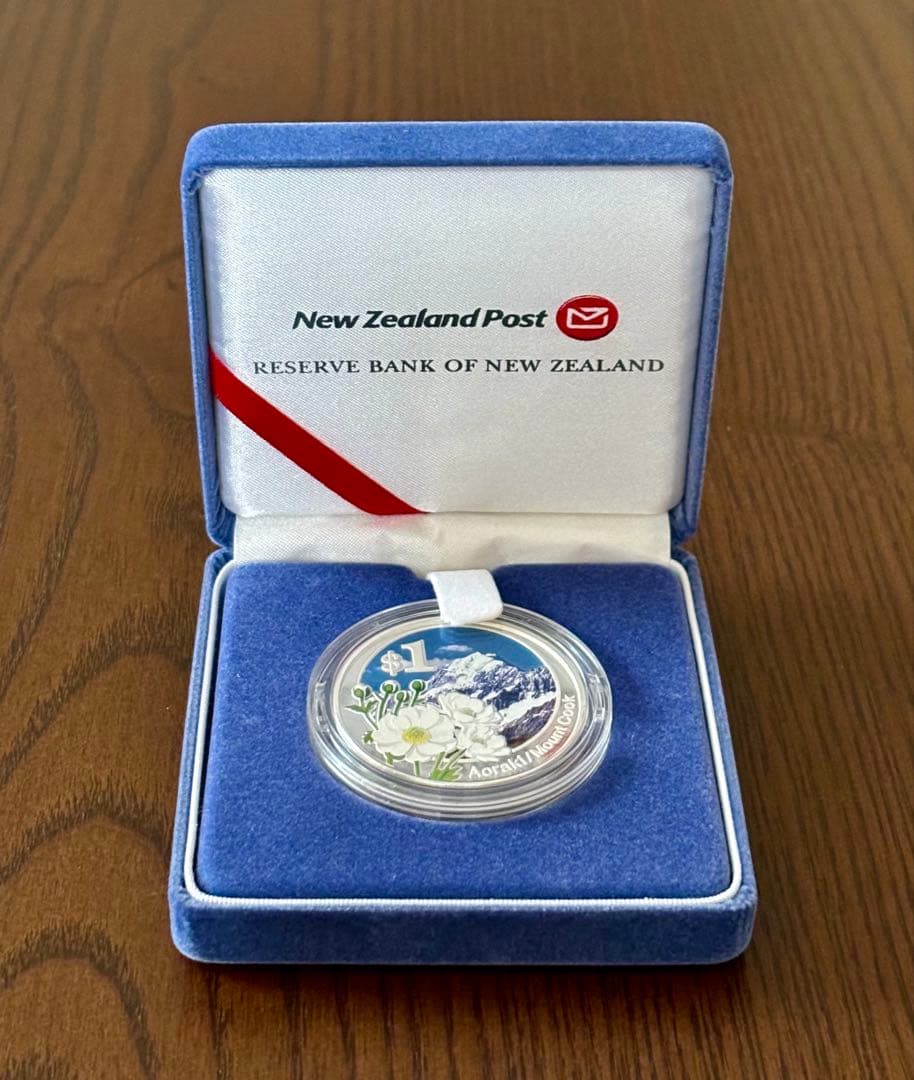 【美品】ニュージーランド 2007年 プルーフ銀貨 １NZドル ⑨