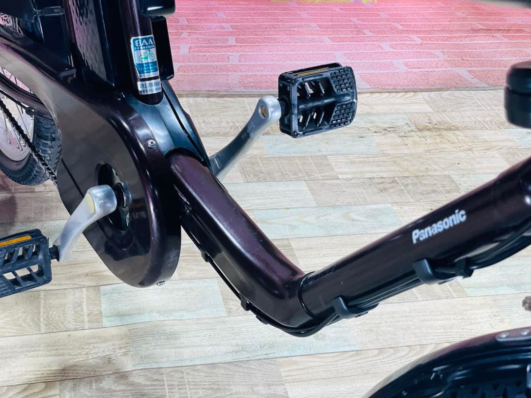 K2640 電動自転車パナソニック ギュット 子供乗せ 20インチ 送料無料