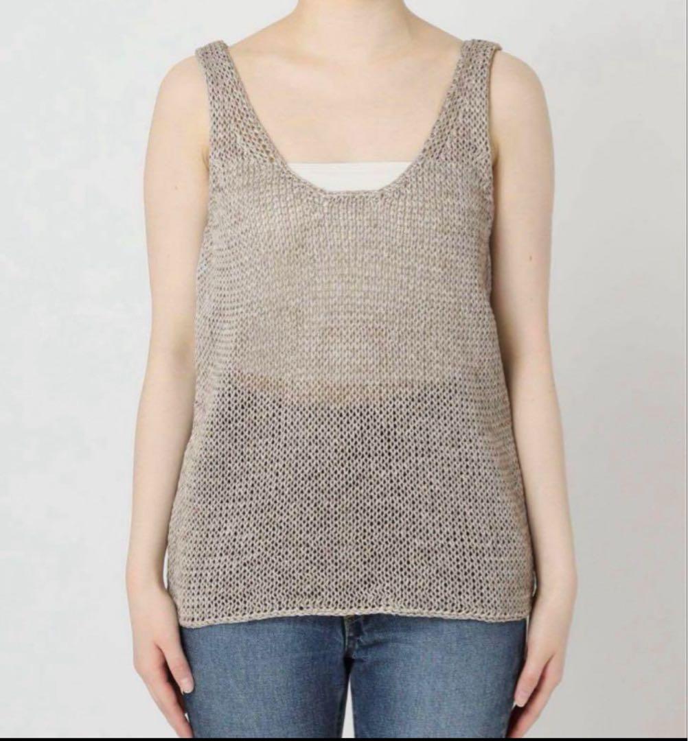 プラージュ CRAFTタンク　リネン混