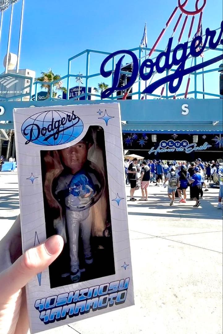 お*う様 【限定品/新品・未開封】山本由伸 ボブルヘッド ドジャース 2025年