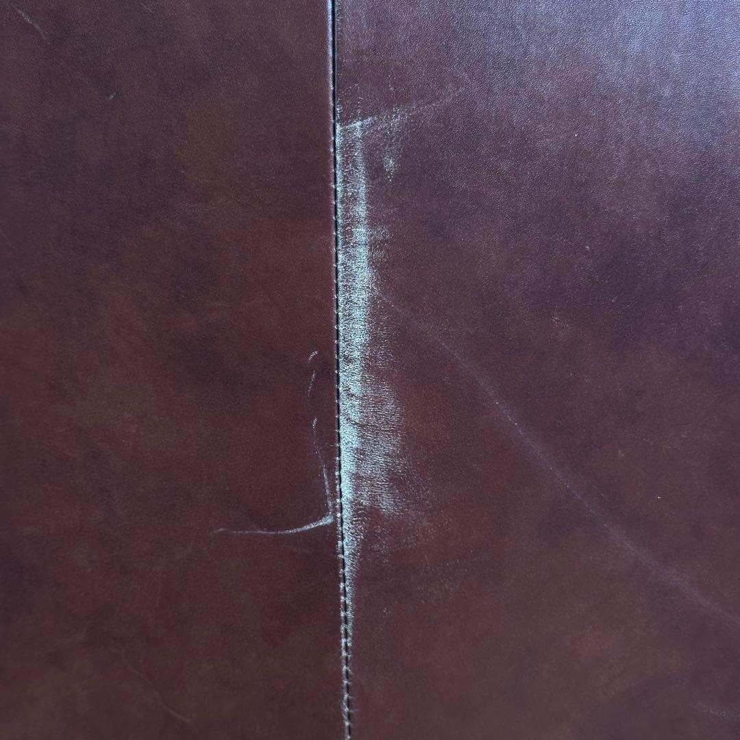 ヴィンテージ　ブラウンレザー　ウィングバックソファ