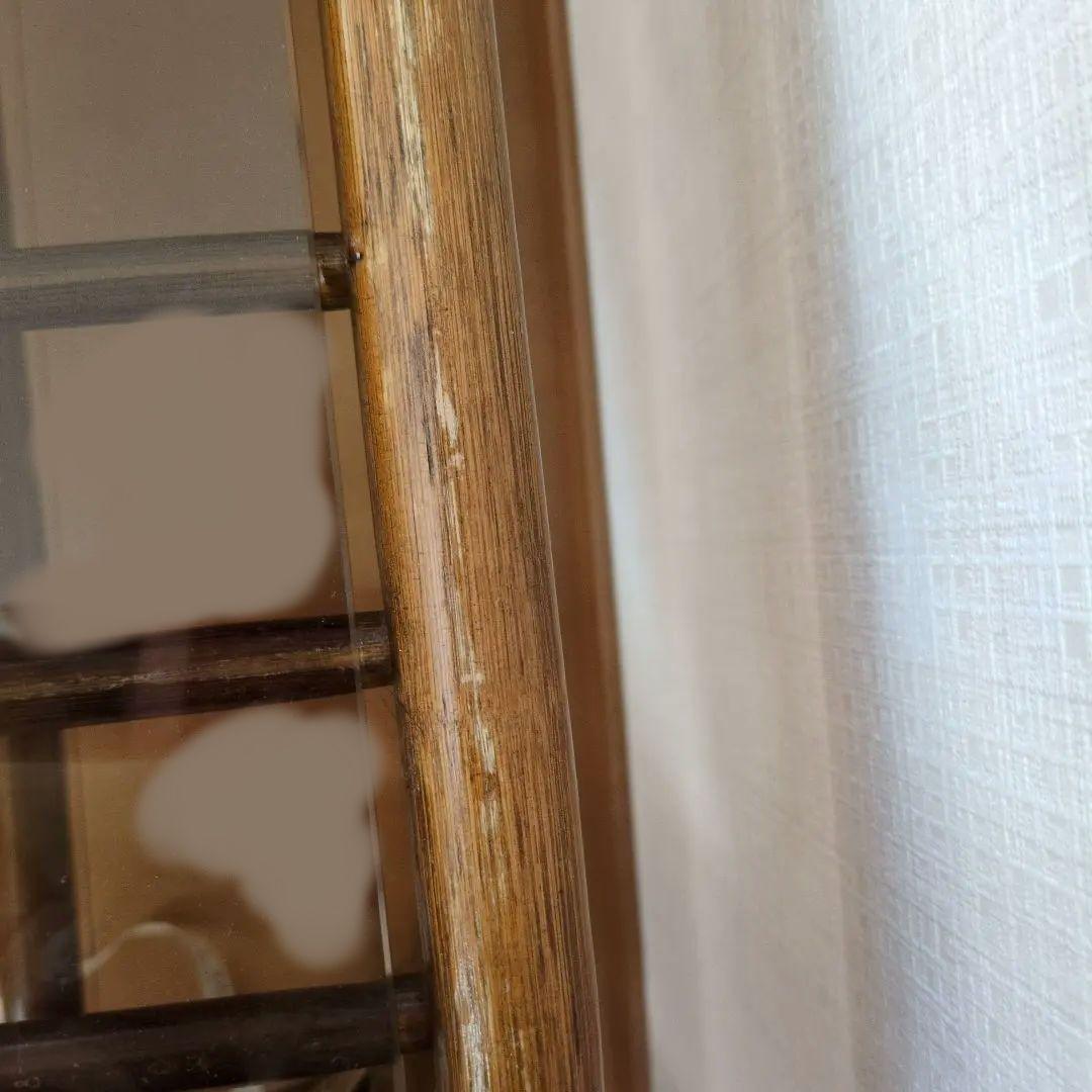 コスガ製、籐ガラス天板ロ―テーブル