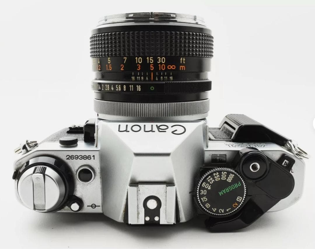 【完動品】Canon AE-1 Program Silver 50mm f1.4