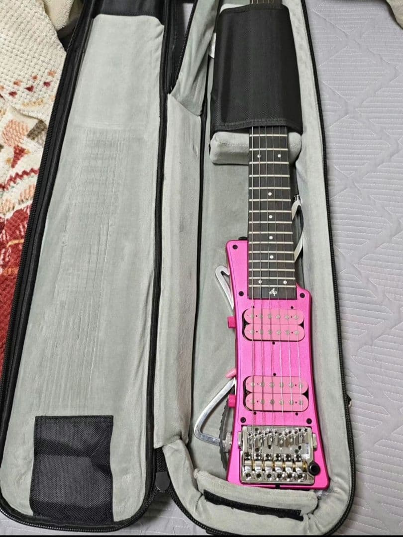 ADO-200 エレキギター アルミボディ ダブルトレモロ 24フレット