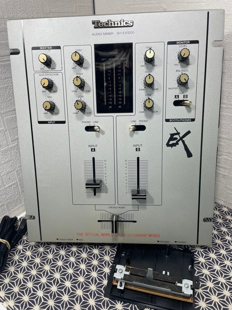 Technics テクニクス　SH-EX1200 メンテナンス　予備CHフェーダ