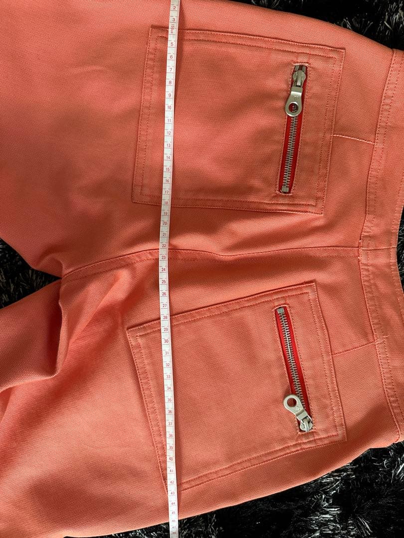 CHANEL オレンジ ワークパンツ