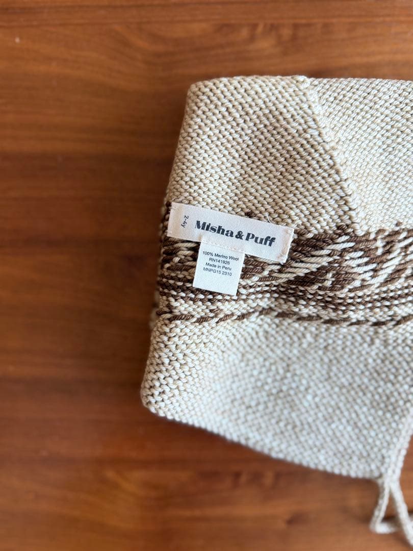 帽子 Misha&Puff Zig Zag Pointy Peak Hat 2-4y