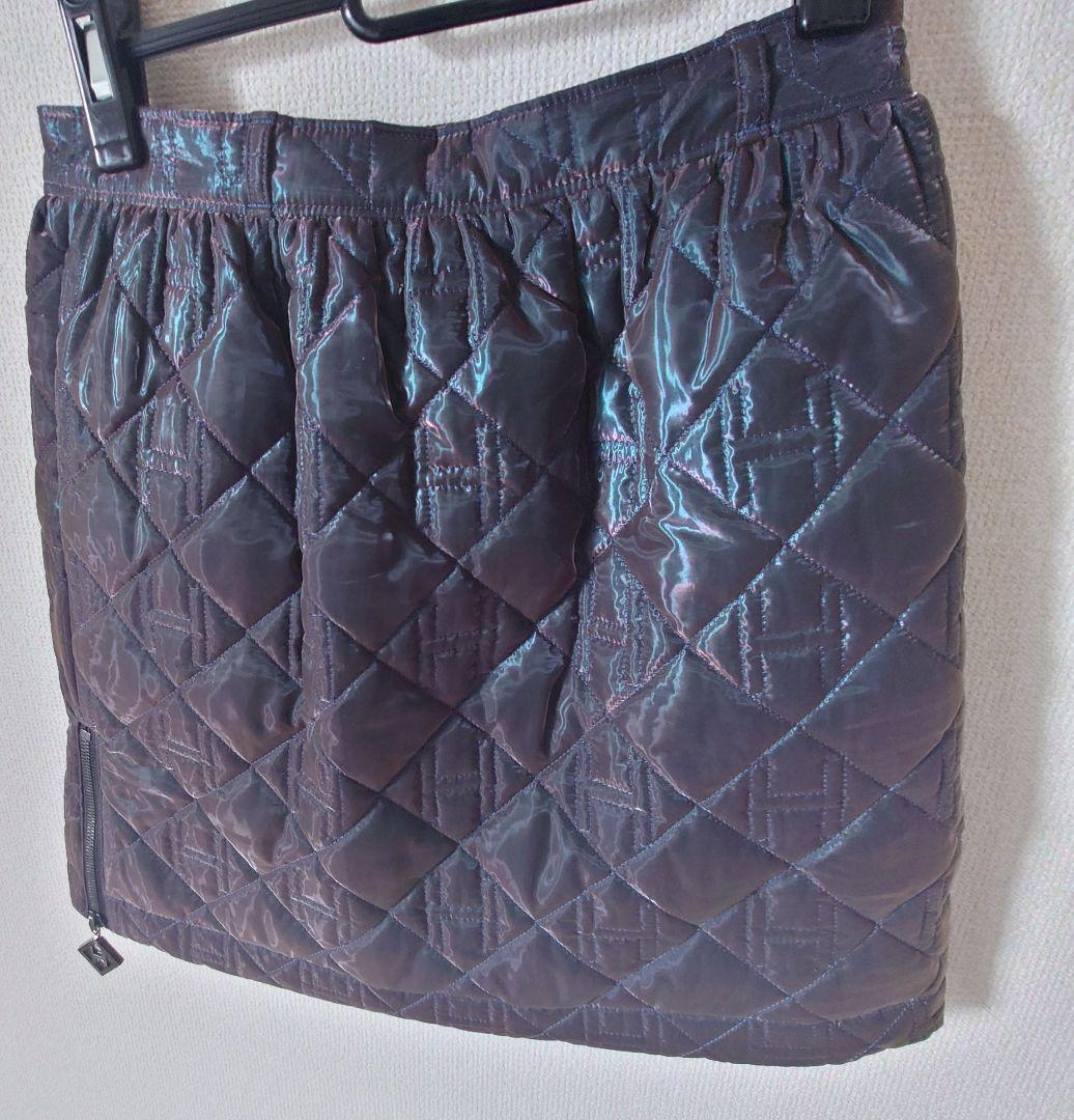 hazama 夜空に駆ける透明彩度のキルティングスカート XS カバン