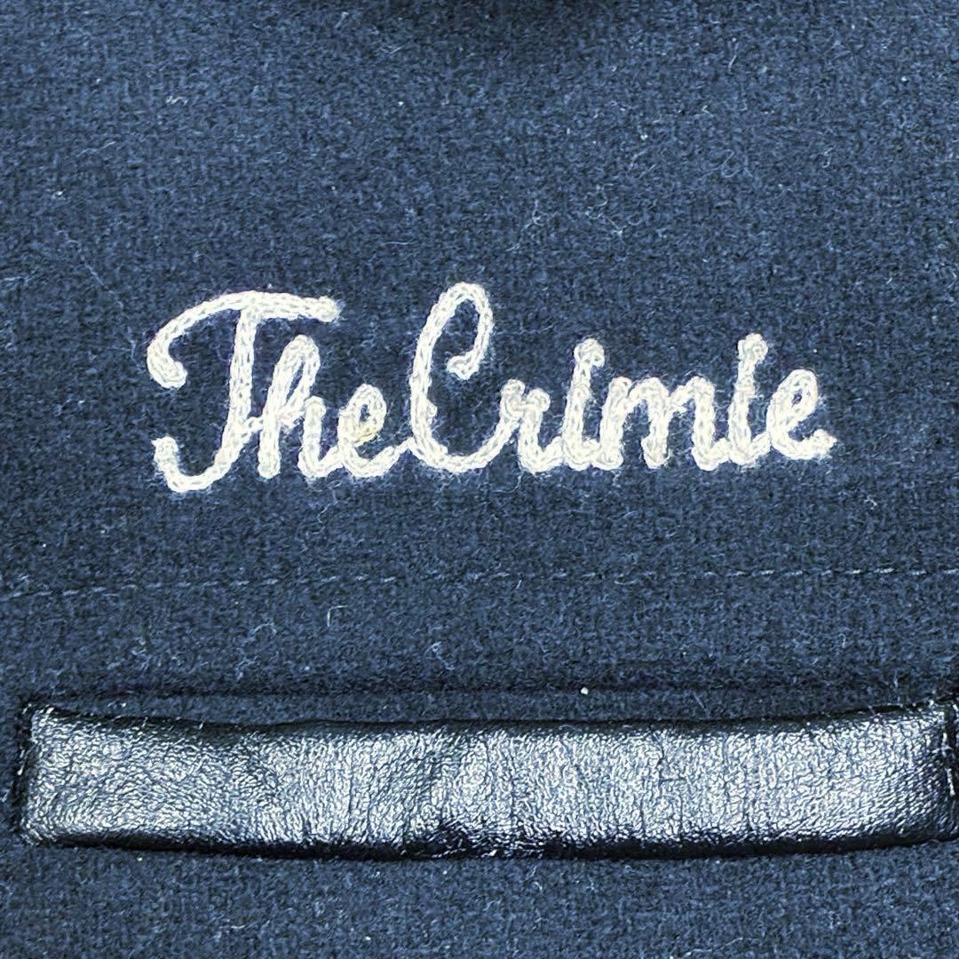 CRIMIE ウール スポーツ ジャケット ブルゾン ブラック M