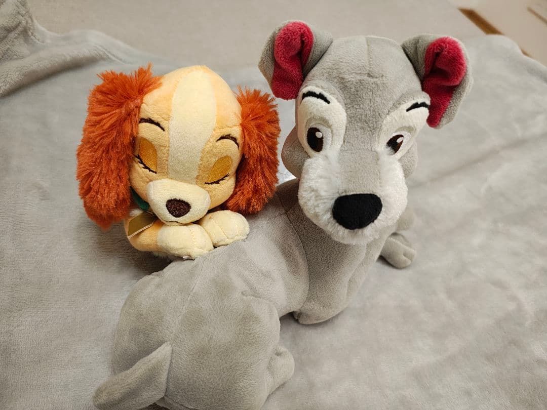 新品　タグ付き　レア ディズニー　わんわん物語　ぬいぐるみ