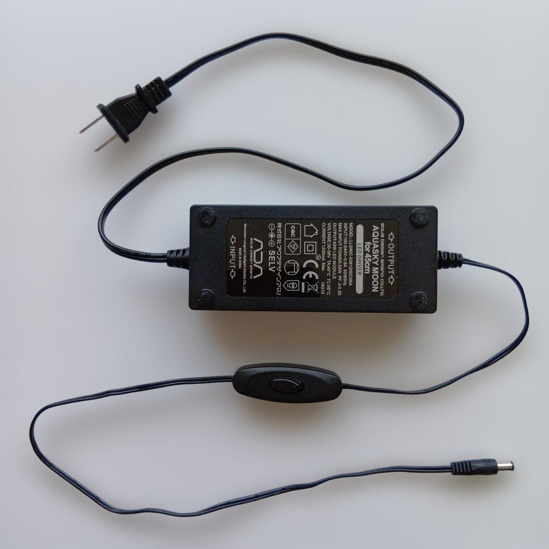 ADA AQUASKY MOON 451（W45cm用 ガラス厚5㎜対応）