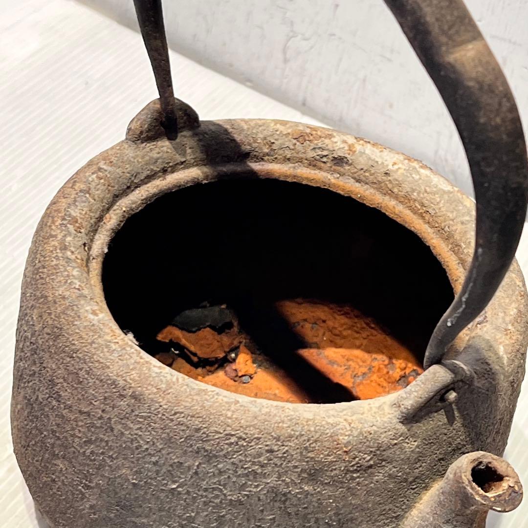 年代物　時代物　龍文堂造 鉄瓶 急須 茶道具 骨董