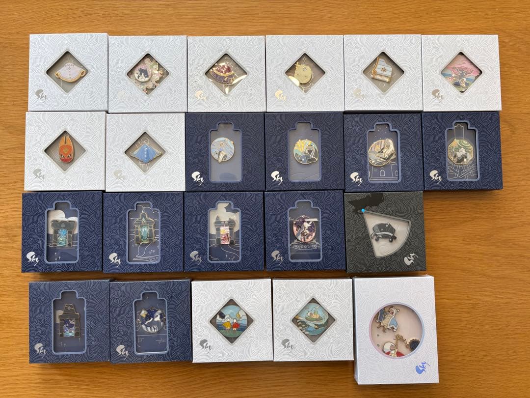 p*A様 sky 星を紡ぐ子どもたち ピンバッヂセット