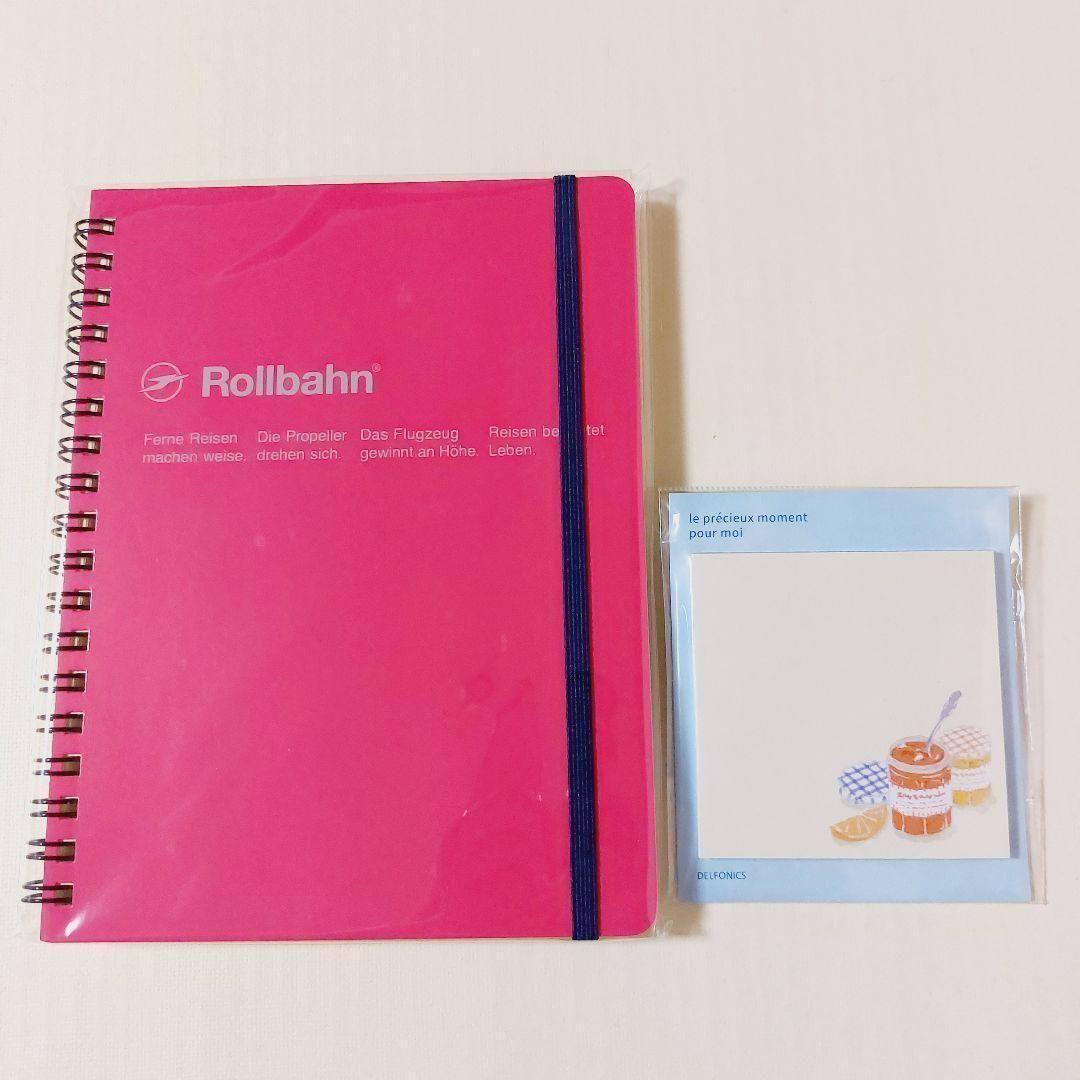 【新品】デルフォニックス　ロルバーン　L　ローズ　付箋　ロントゥモン