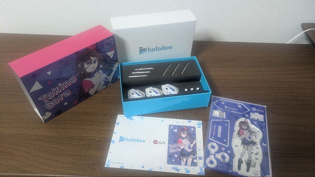 ホロライブ　ダーツセット　ときのそらVer