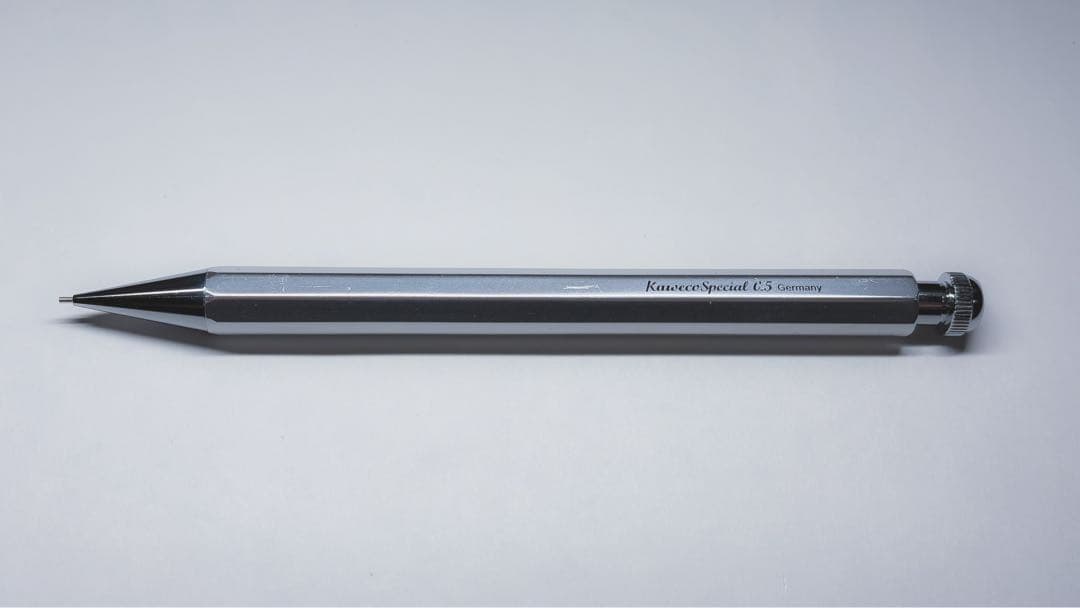 KAWECO　カヴェコ　スペシャル　ペンシル　シャイニー　シルバー　0.5ミリ
