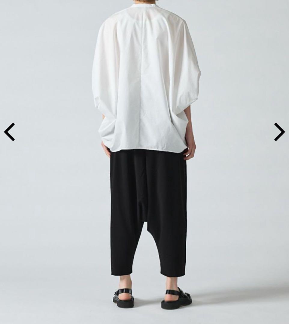 mizuiro ind サルエルパンツ　カラー：チャコールグレー