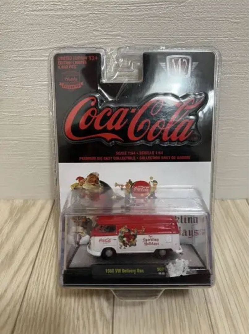 ミニカー castline cocacola 1960 vw delivery van