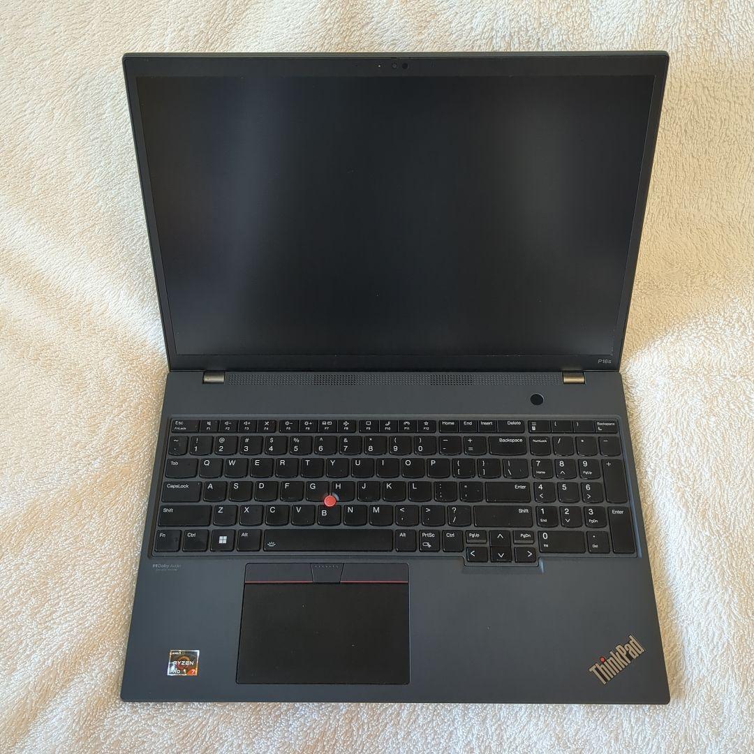 ThinkPad P16s AMD gen1 カスタマイズモデル中古美品
