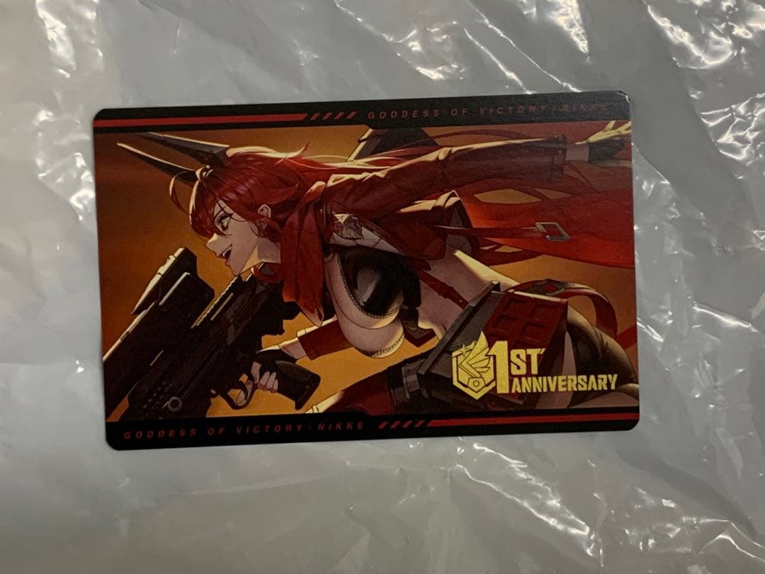新品未使用 1周年限定カード NIKKE ニケ①