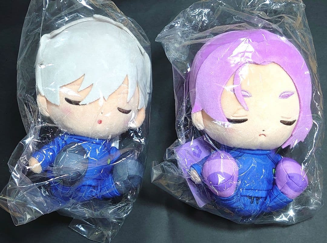 新品未開封 ブルーロック おやすみシリーズ ぬいぐるみ 凪 誠士郎・御影 玲王