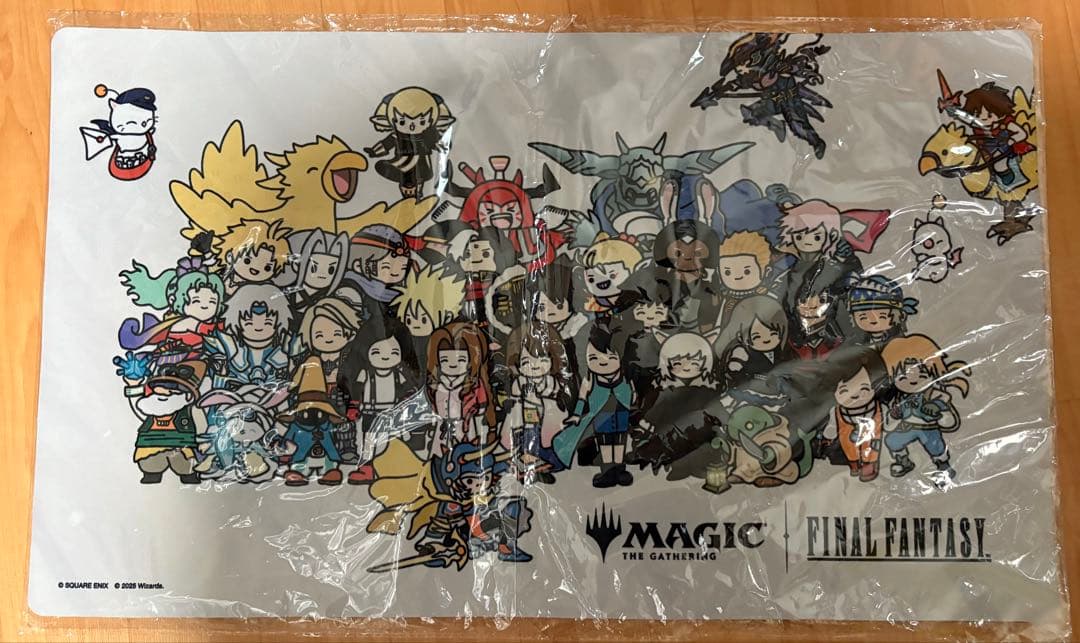 ちびキャラプレイマット　ff ファイナルファンタジー　mtg