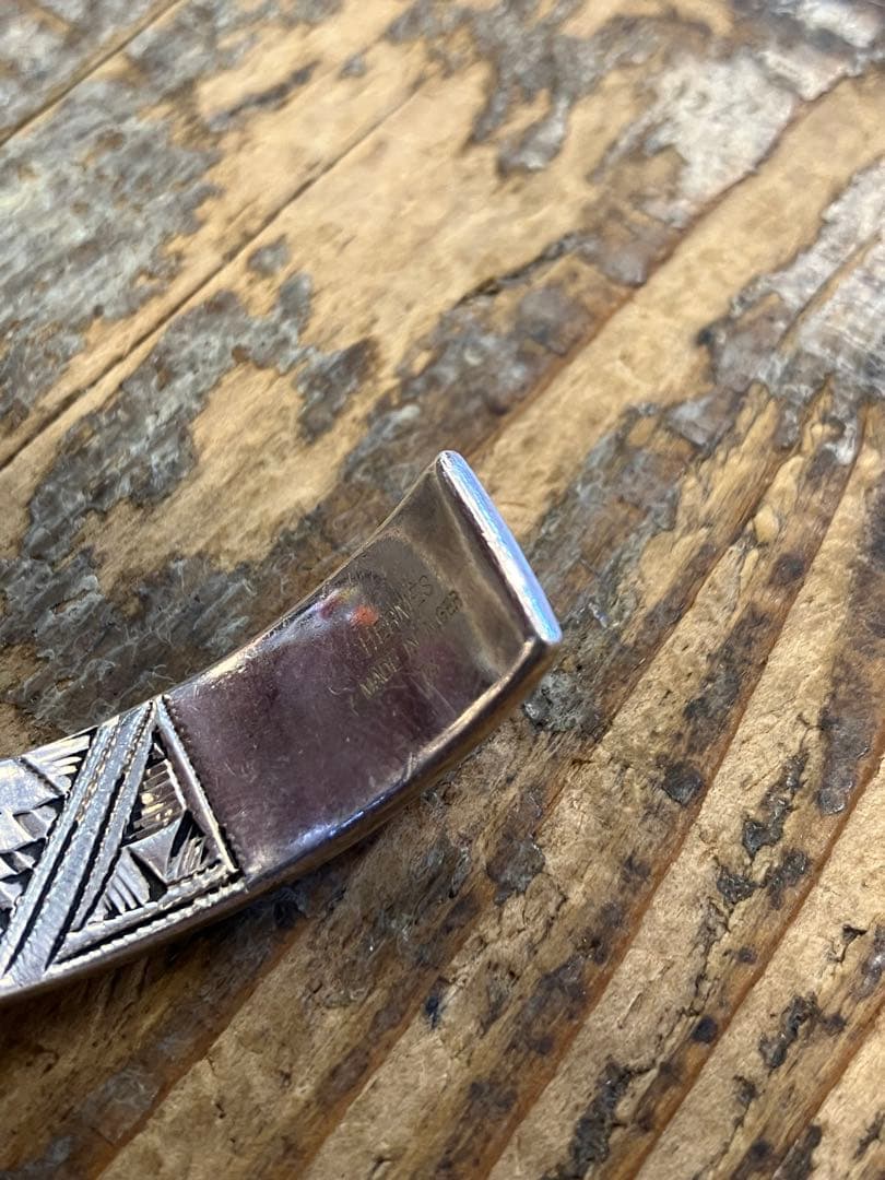 HERMES エルメス バングル トゥアレグ シルバー925 ユニセックス