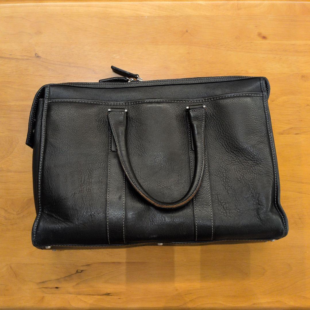 土屋鞄 プロータ防水スタンダードブリーフ ビジネスバッグ ブラック