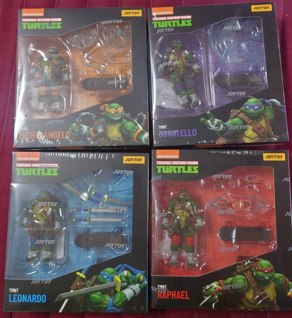 JOYTOYタートルズ4体セット新品未開封♪