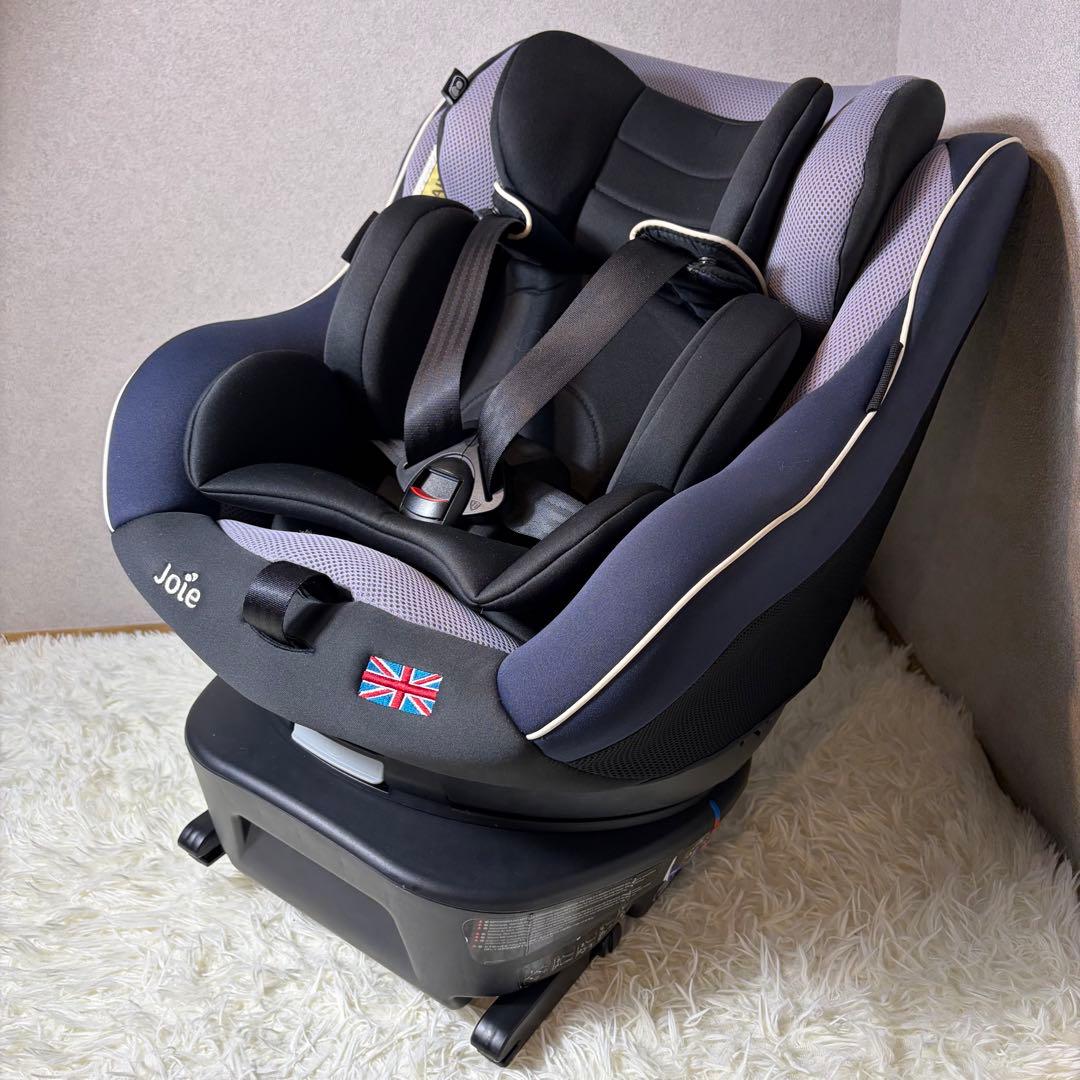 【極美品】Joie ジョイー Arc360° チャイルドシート　ネイビー