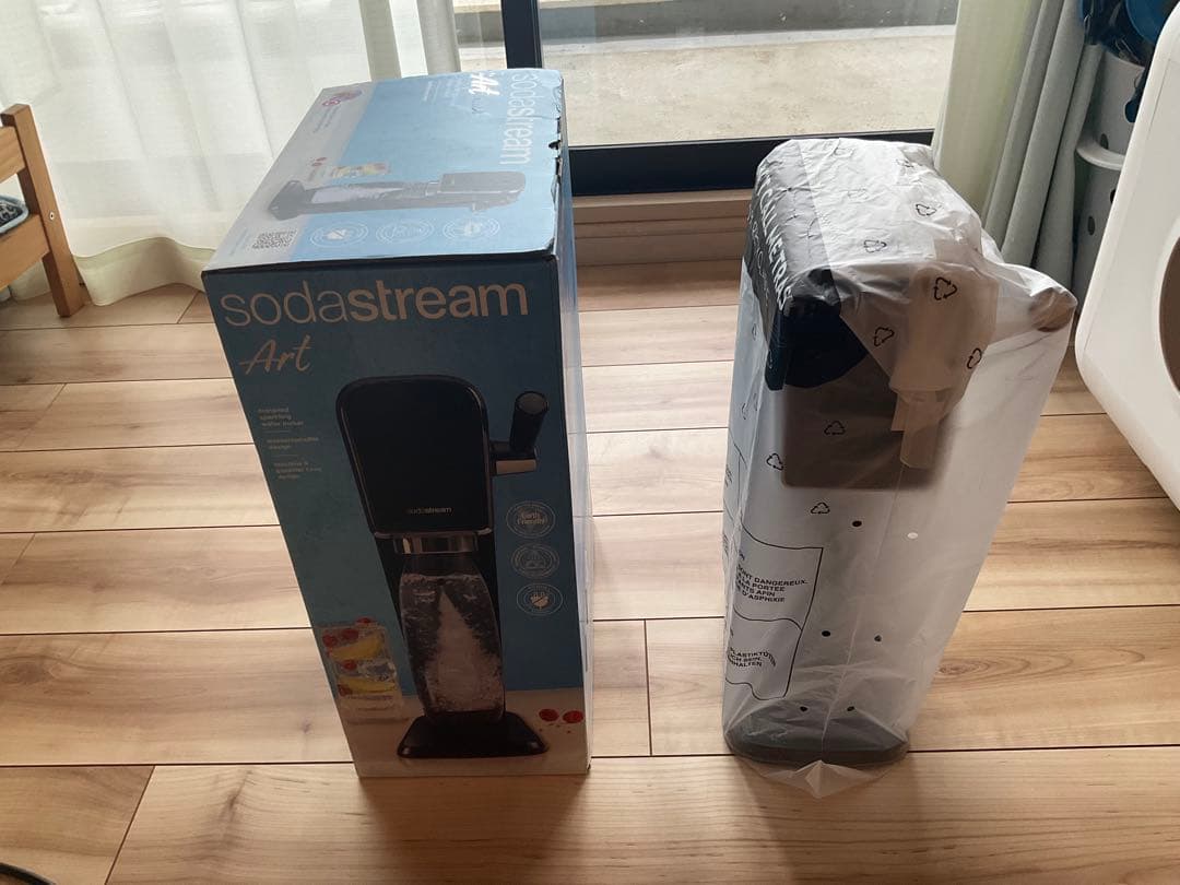 ロクちゃん　sodastream 炭酸水メーカー ブラック　本体のみ