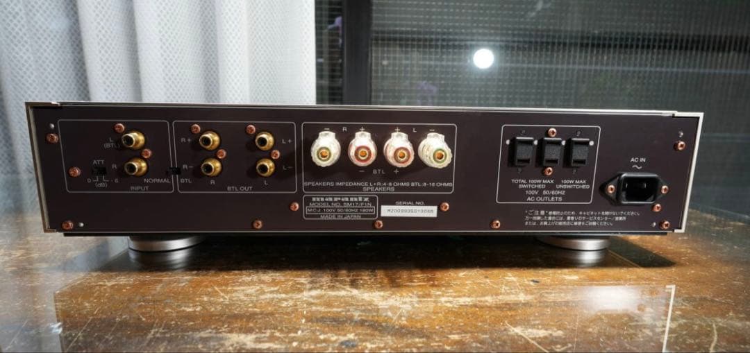 黒*桜様 マランツ ステレオパワーアンプ　SM-17SA