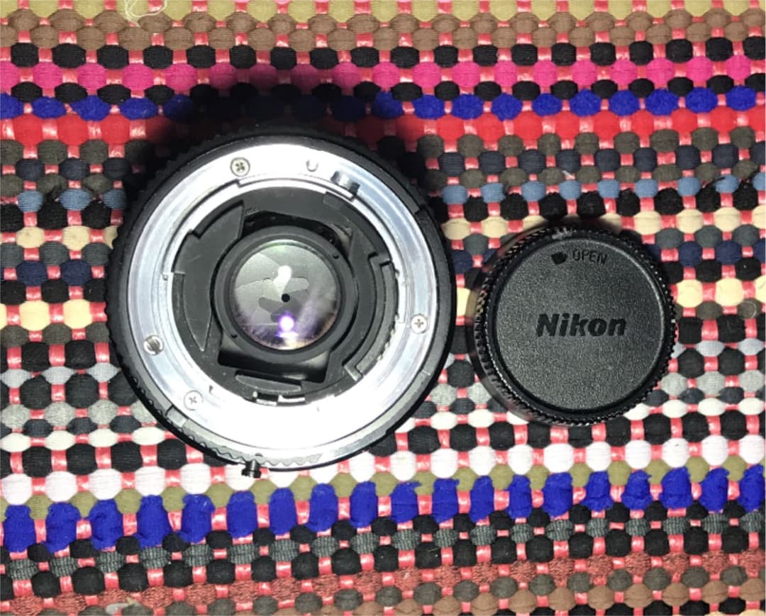 NIKON 55mm f2.8 micro ジャンク扱い