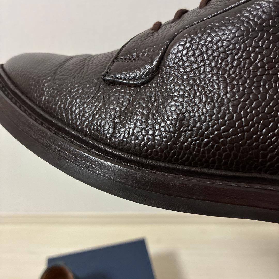 トリッカーズ　ロバート　プレーントゥ　グレインレザー　ブラウン　UK6.0