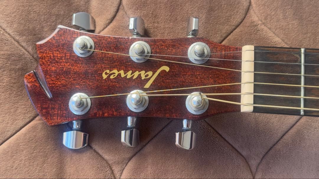 James JFM-1WBS ミニアコースティックギター ソフトケース付き