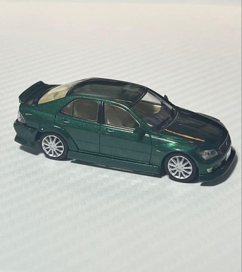 ミニカー 1/64 LV-N227d トヨタ アルテッツァ カスタム品